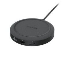 Mophie Universal Wireless Charging Hub - ładowarka do czterech urządzeń, ładowanie bezprzewodowe 10W dodatkowe 3 porty - USB A 1