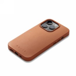 Mujjo Full Leather Case - etui skórzane do iPhone 14 Pro kompatybilne z MagSafe (tan)