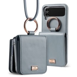 RINGKE SIGNATURE CARD POCKET GALAXY Z FLIP 4 ASH BLUE