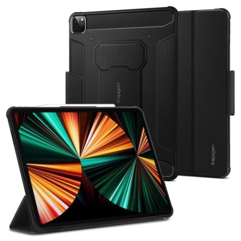 SPIGEN RUGGED ARMOR "PRO" IPAD PRO 12.9 4 / 5 / 6 / 2020-2022 BLACK