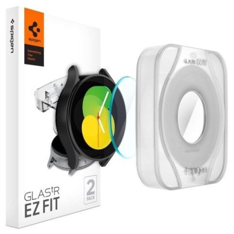 SZKŁO HARTOWANE SPIGEN GLAS.TR "EZ-FIT" 2-PACK GALAXY WATCH 4 / 5 (44 MM)