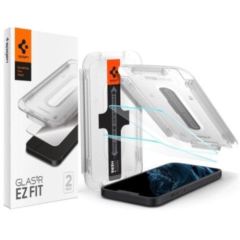 SZKŁO HARTOWANE SPIGEN GLAS.TR "EZ FIT" 2-PACK IPHONE 13 / 13 PRO / 14