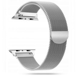 TECH-PROTECT MILANESEBAND APPLE WATCH 4 / 5 / 6 / 7 / 8 / 9 / SE (38 / 40 / 41 MM) SILVER