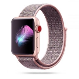 TECH-PROTECT NYLON APPLE WATCH 4 / 5 / 6 / 7 / 8 / 9 / SE (38 / 40 / 41 MM) PINK SAND