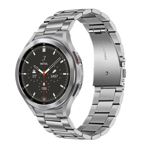 TECH-PROTECT STAINLESS SAMSUNG GALAXY WATCH 4 / 5 / 5 PRO / 6 / 7 / FE SILVER