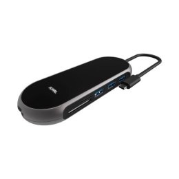 JCPAL KONCENTRATOR ADAPTER ONYX USB-C 9-Port HUB (czarny)