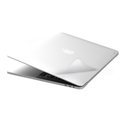 JCPal MacGuard Folia ochronna przód+tył do MacBook Air 15" M2 2023 (silver)