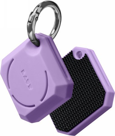 LAUT Huex Gems - etui ochronne do AirTag (violet)