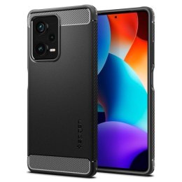 SPIGEN RUGGED ARMOR XIAOMI REDMI NOTE 12 PRO+ PLUS 5G MATTE BLACK