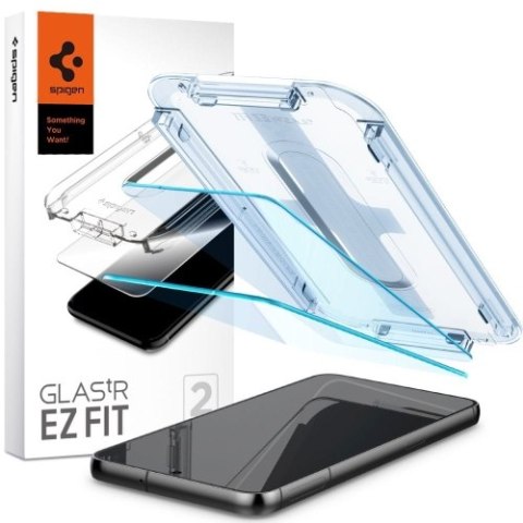 SZKŁO HARTOWANE SPIGEN GLAS.TR "EZ FIT" 2-PACK GALAXY S23 CLEAR