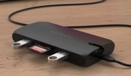 Satechi Multiport Adapter - kompaktowy adapter do urządzeń mobilnych USB-C (USB-C, 2x USB-A, HDMI, VGA, Ethernet, czytnik kart m