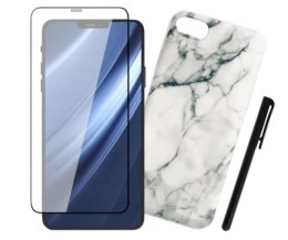 ZESTAW: Szkło hartowane IPHONE 12 PRO MAX JCPal Preserver + rysik i etui