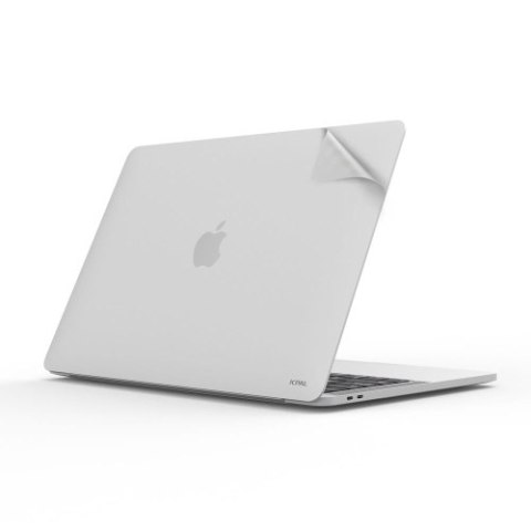 FOLIA OCHRONNA JCPAL MACGUARD Two-in-One Skin Set TYŁ I PRZÓD DO MACBOOK PRO 13" M2 2022 (silver)