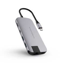 HyperDrive SLIM 8-in-1 USB-C Hub (Space Gray)