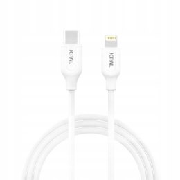 JCPal Linx USB-C to Lightning Cable 1M White