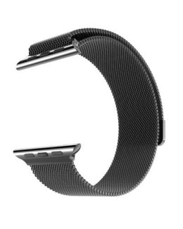 Pasek do Apple Watch - Metal Watchband (Milanese Loop) for Apple Watch 42 mm (czarny)