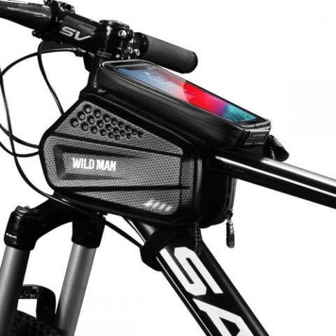 SAKWA WILDMAN HARDPOUCH BIKE MOUNT "XXL" BLACK