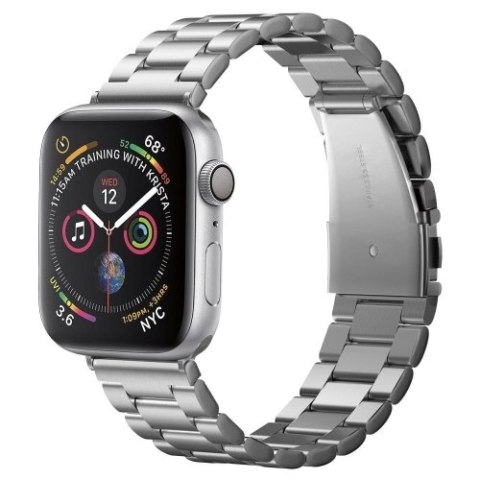 SPIGEN MODERN FIT BAND APPLE WATCH 4 / 5 / 6 / 7 / 8 / 9 / SE / ULTRA 1 / 2 (42 / 44 / 45 / 49 MM) SILVER