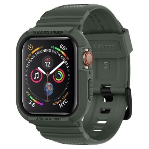 SPIGEN RUGGED ARMOR "PRO" APPLE WATCH 4 / 5 / 6 / 7 / 8 / 9 / SE (44 / 45 MM) MILITARY GREEN