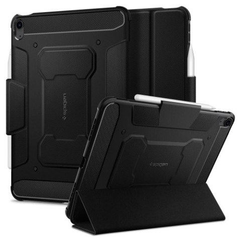 SPIGEN RUGGED ARMOR "PRO" IPAD AIR 10.9 4 / 5 / 2020-2022 / 11 6 / 2024 BLACK