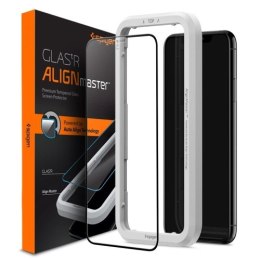 SZKŁO HARTOWANE SPIGEN ALM GLASS FC IPHONE 11 / XR BLACK