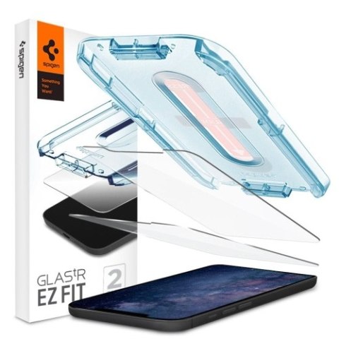 SZKŁO HARTOWANE SPIGEN GLAS.TR "EZ FIT" 2-PACK IPHONE 12/12 PRO