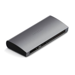 Satechi Thunderbolt 4 Dock - stacja dokująca (1x Thunderbolt 4 host port 96W, 3x Thunderbolt 4 15W, Gigabit ethernet, 3x USB-A 1