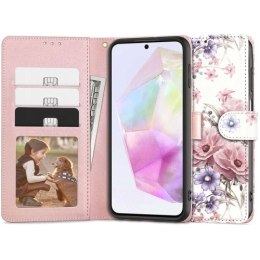 TECH-PROTECT WALLET GALAXY A35 5G BLOSSOM FLOWER