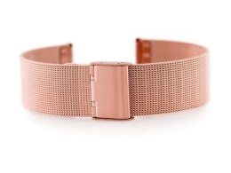 Bransoleta 301RG - siatka HQ - rosegold - 18mm