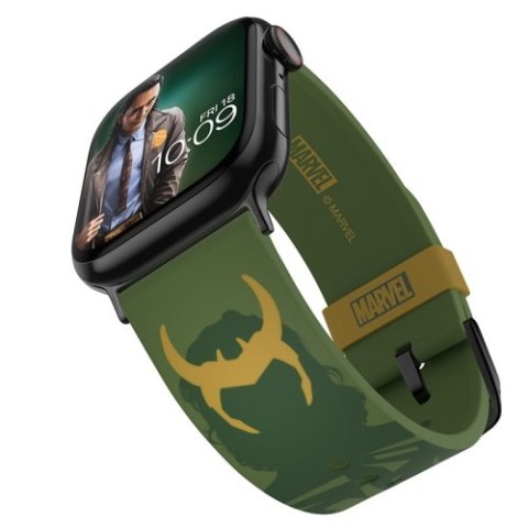 MARVEL - Pasek do Apple Watch 38/40/41/42/44/45/49 mm (Trickster Loki)