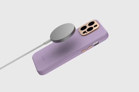 Moshi Napa Slim MagSafe - Skórzane etui iPhone 14 Plus (Midnight Black)