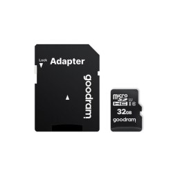 GoodRam karta pamięci 32GB microSDHC kl. 10 UHS-I + adapter