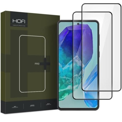 SZKŁO HARTOWANE HOFI GLASS PRO+ 2-PACK GALAXY M55 5G BLACK