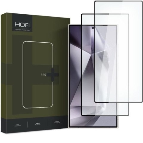 SZKŁO HARTOWANE HOFI GLASS PRO+ 2-PACK GALAXY S24 ULTRA BLACK