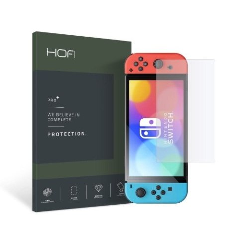 SZKŁO HARTOWANE HOFI GLASS PRO+ NINTENDO SWITCH OLED CLEAR