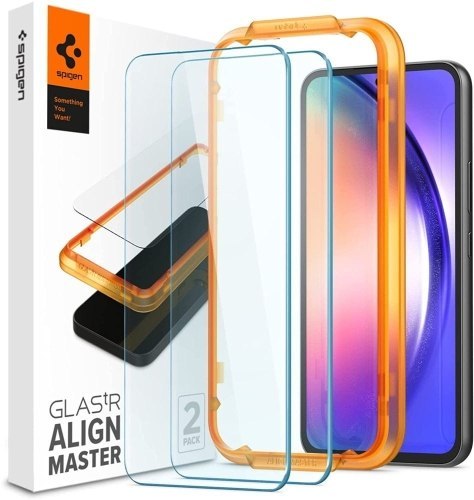 SZKŁO HARTOWANE SPIGEN ALM GLAS.TR 2-PACK GALAXY A54 5G CLEAR