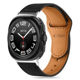 TECH-PROTECT LEATHERFIT SAMSUNG GALAXY WATCH ULTRA (47 MM) BLACK