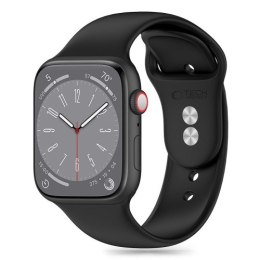 TECH-PROTECT SILICONE APPLE WATCH 4 / 5 / 6 / 7 / 8 / 9 / SE (38 / 40 / 41 MM) BLACK