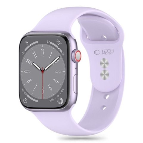 TECH-PROTECT SILICONE APPLE WATCH 4 / 5 / 6 / 7 / 8 / 9 / SE / ULTRA 1 / 2 (42 / 44 / 45 / 49 MM) ELEGANT PURPLE