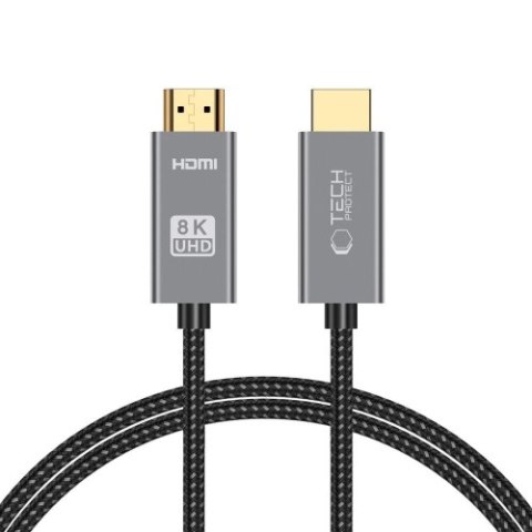 TECH-PROTECT ULTRABOOST HDMI 2.1 CABLE 4K 120HZ / 8K 60HZ 100CM BLACK