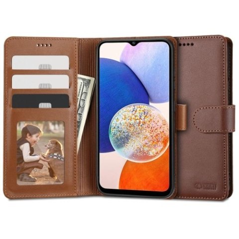 TECH-PROTECT WALLET GALAXY A14 4G / 5G BROWN