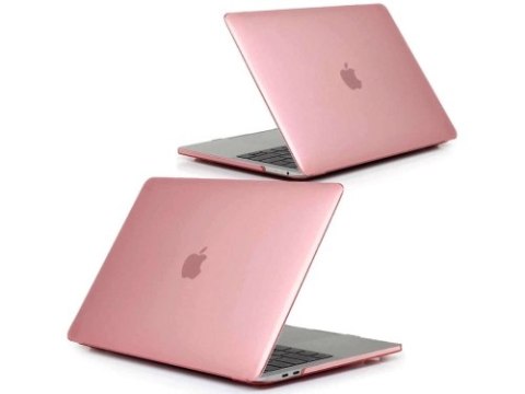 WYP Etui Alogy Hard Case mat do Apple MacBook Pro 13 M1 2021 Różowy