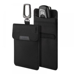 KLATKA FARADAYA SPIGEN POUCH KEYLESS RFID SIGNAL BLOCKER BLACK