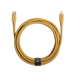 Native Union Belt Cable XL - kabel USB-C - lightning, 3 m (kraft)