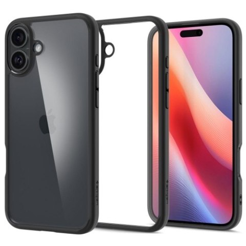 SPIGEN ULTRA HYBRID IPHONE 16 MATTE BLACK