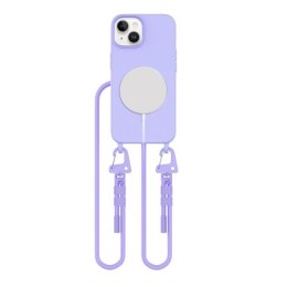 TECH-PROTECT MAGNECKLACE MAGSAFE IPHONE 15 LAVENDER