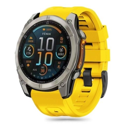 TECH-PROTECT SILICONE GARMIN FENIX 5 / 6 / 6 PRO / 7 / 8 (47 MM) / E YELLOW TECH-PROTECT SILICONE GARMIN FENIX 5 / 6 / 6 PRO / 7 / 8 (47 MM) / E YELLOW