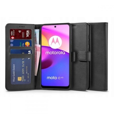 TECH-PROTECT WALLET MOTOROLA MOTO E20 / E30 / E40 BLACK