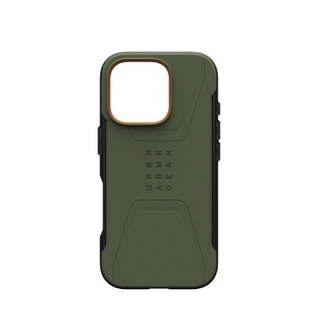 UAG Civilian Magsafe - obudowa ochronna do iPhone 16 Pro kompatybilna z MagSafe (olive)