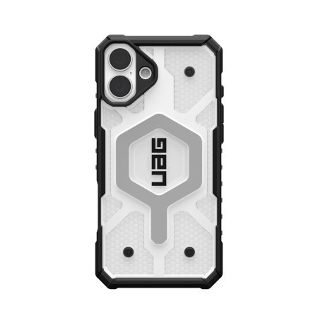 UAG Pathfinder Clear Magsafe - obudowa ochronna do iPhone 16 Plus kompatybilna z MagSafe (ice/black)